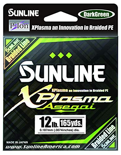 Sunline Xplasma Asegai 30LB 165 yd Dark Green