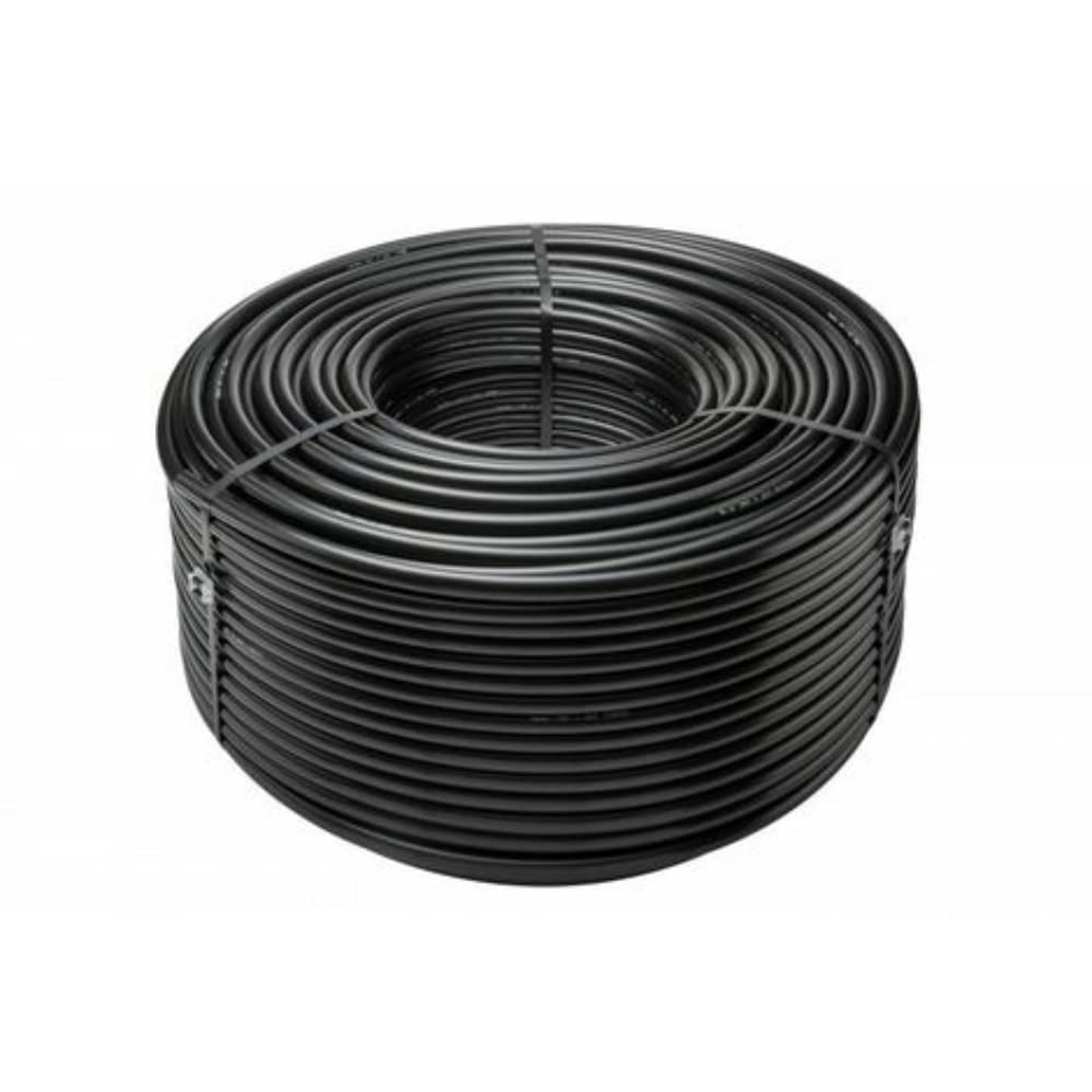 Tubería de goteo 16mm - CERTIFICADO AENOR - Goteros cada 33cm. Bobina de 100 METROS. Color NEGRO. Espesor pared 1,2mm. Uso Agrícola. Tubería fabricado en Polietileno