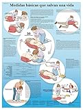 3B Scientific Lehrtafel - Medidas básicas que salvan una vida - Spanisch