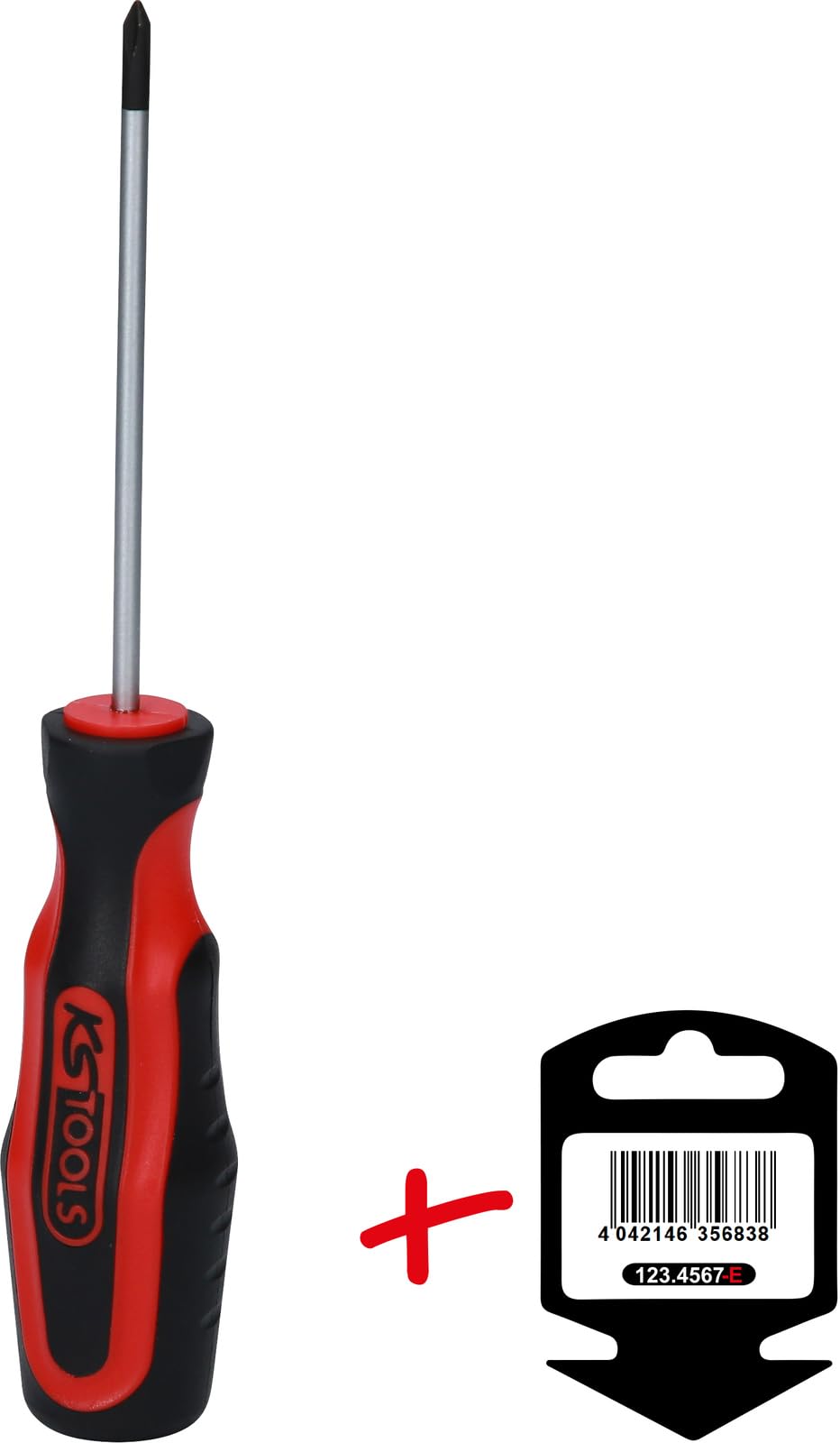 KS Tools 159.1027 ERGO Torque Screwdriver PH0, 180 mm - Image 2