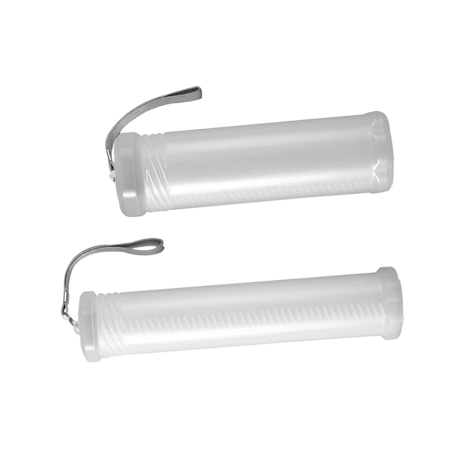 Astucci Plastica Trasparente Telescopici 2 Pezzi per Organizzare Penne, Contenitore Cilindrico Rigido in Plastica Retrattile per Studenti Back To School Party