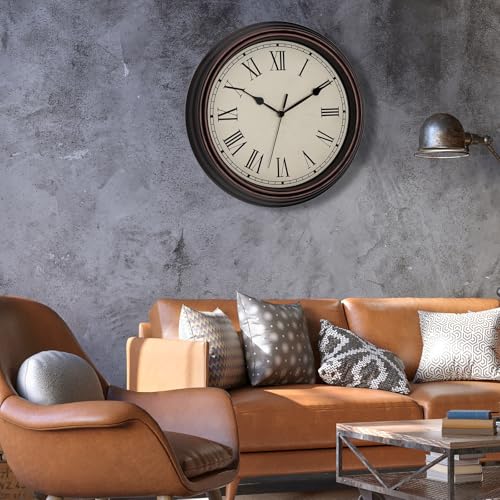 Foxtop 14-Inch Roman Numeral Clock