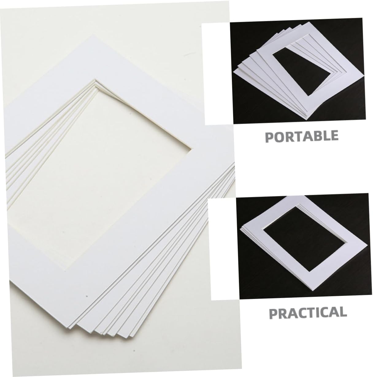 15pcs Picture Frame Matting Paper Mats for Artwork and Photos