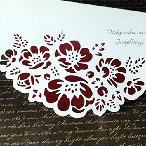 Fineday New Flower Heart Metal Cutting Dies Stencils DIY Scrapbooking Album Paper Card, Cooking Tools, Shipping from The US (Multicolor) - Thumbnail 3