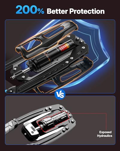 Merach Twister Arm Exerciser, 22-440lb Hydraulic Power, Adjustable Home Chest Expander, Shoulder Muscle Training Fitness Equipment, Arm Enhanced Exercise Strengthener