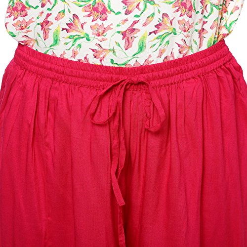 Buy Alto Moda By Pantaloons Women's Ankle Length Palazzo (205000005742410, Pink, 7XL) at Amazon.in