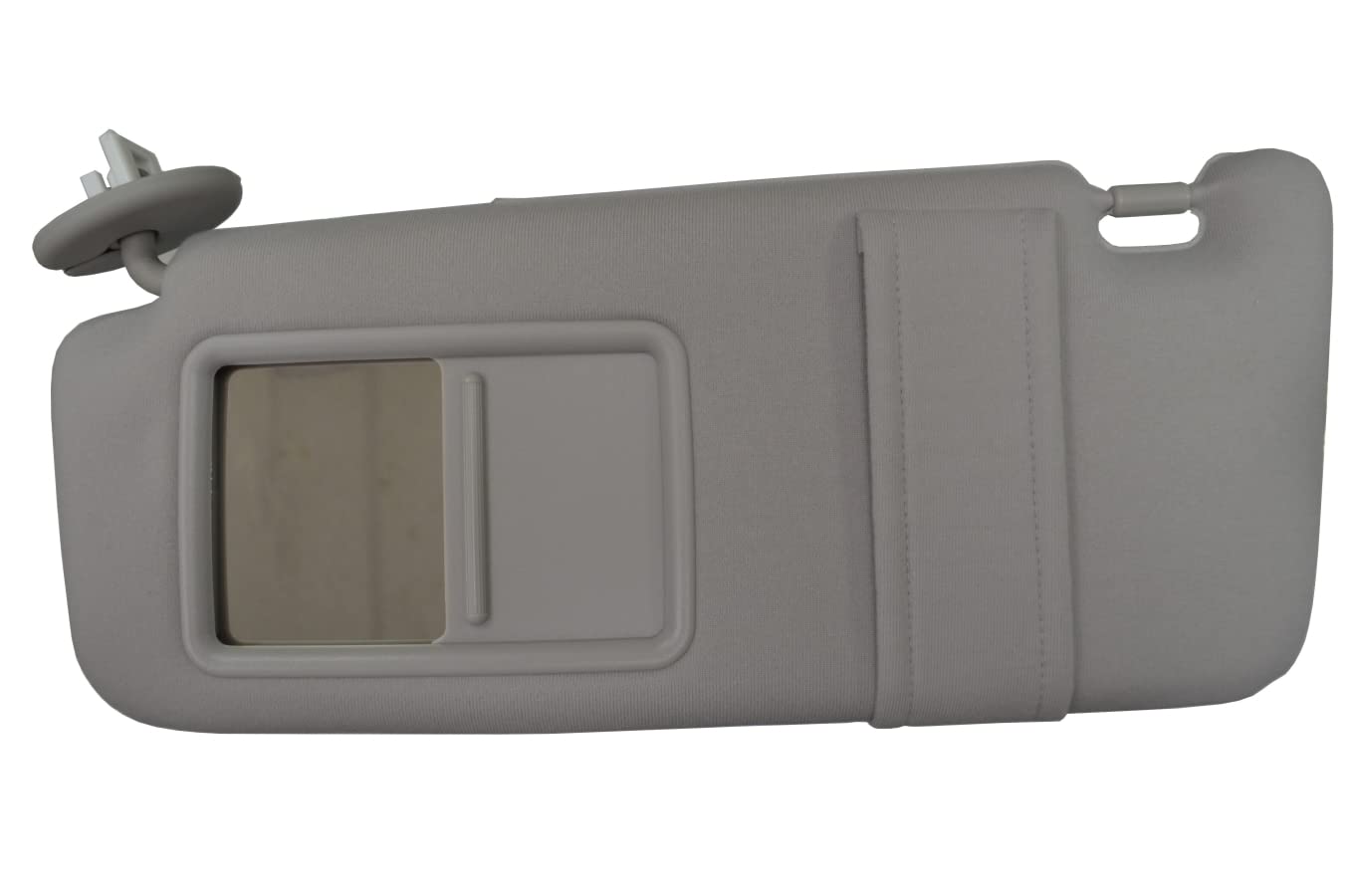 PT Auto Warehouse SNV-TO9185G-LH - Parasole, Grigio, con Luce Vanity, Lato Guidatore