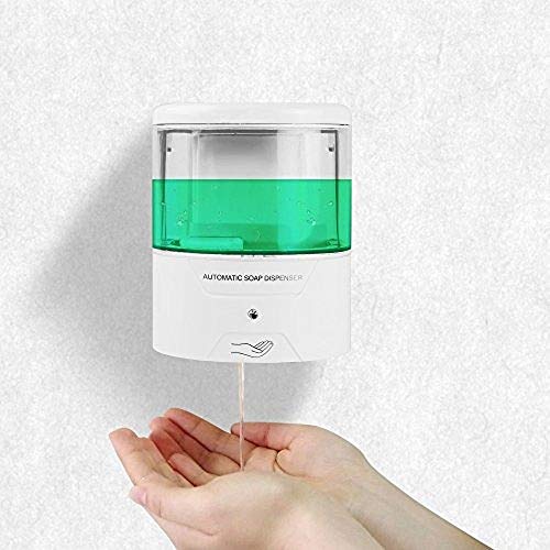 Preisvergleich Produktbild CHTINGDAMAI Desinfektionsspender Desinfektionsmittelspender Wand, Desinfektionsmittelspender Automatisch, 600 Ml (A)