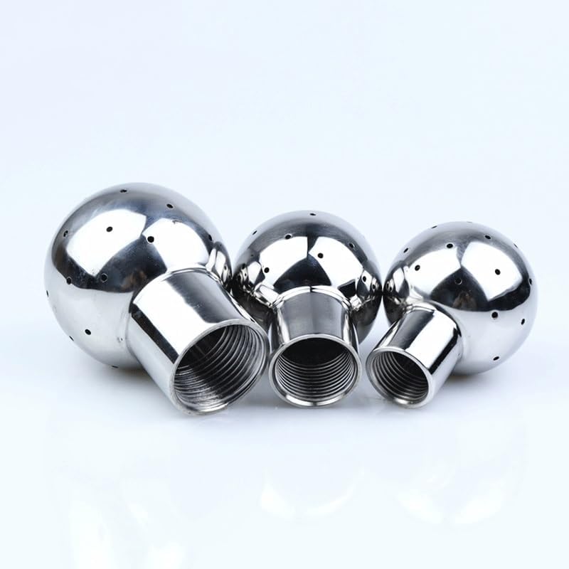 1pcs SS304 Stainless Steel Rotary Spray Cleaning Ball - 360 Degree Coverage for Effective Tank Cleaning(1 In)
