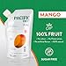 PACIFIC FRUIT - Real Mango puree for cocktails - Mango juice no sugar added – Pure mango – 100% REAL FRUIT!