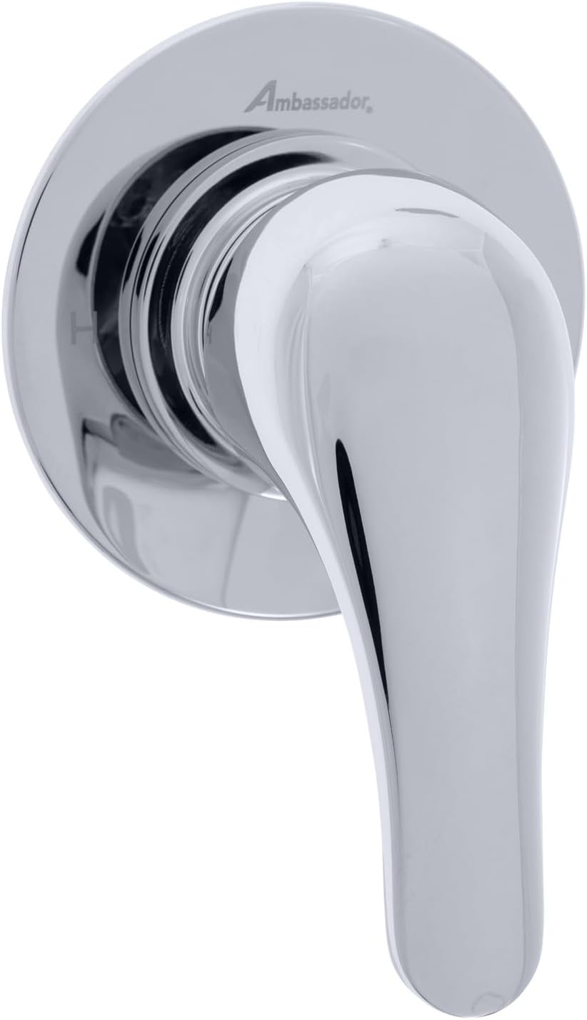 Ambassador Marine Pacifica- 1H Shower Mixer, Thin Wall-Mount (Chrome) - 134-0832-CP-W