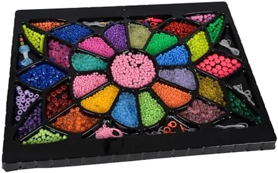 Simba 106374141 Colourful Beads for Crafts, DIY Jewellery Making