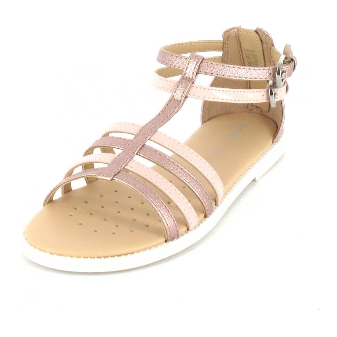 Geox J Karly Girl Sandal, Lt Rose, 2.5 UK