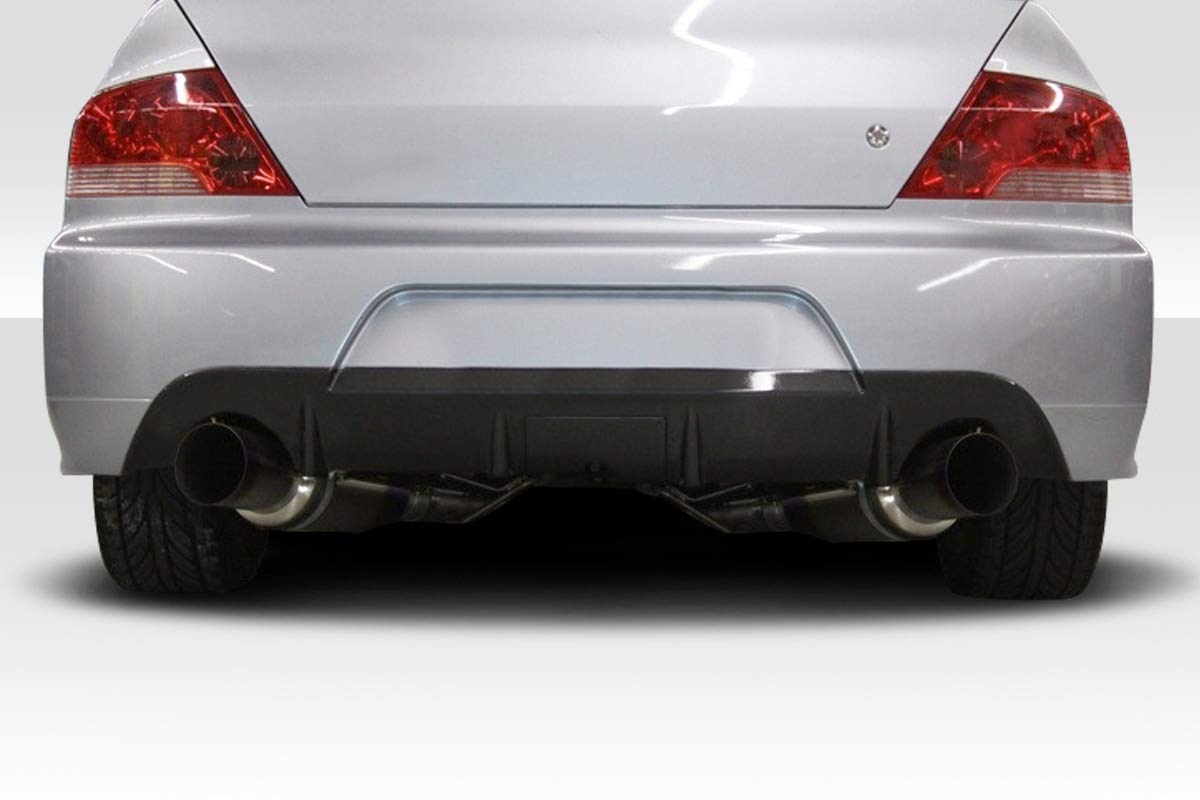 Duraflex Replacement for 2003-2006 Mitsubishi Lancer Evolution 8 9 MR Edition Rear Bumper Cover - 1 Piece