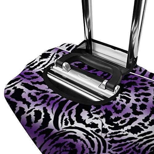 Housse de valise imprimé léopard S lavable accessoire anti-poussière - 3