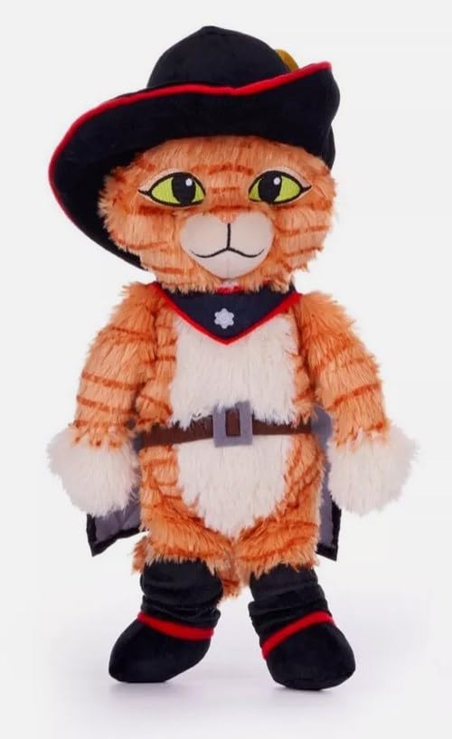 UKToyworld Shrek Soft Toy 12 inch Shrek Plush Toy 30cm Plush … (Puss in Boots)