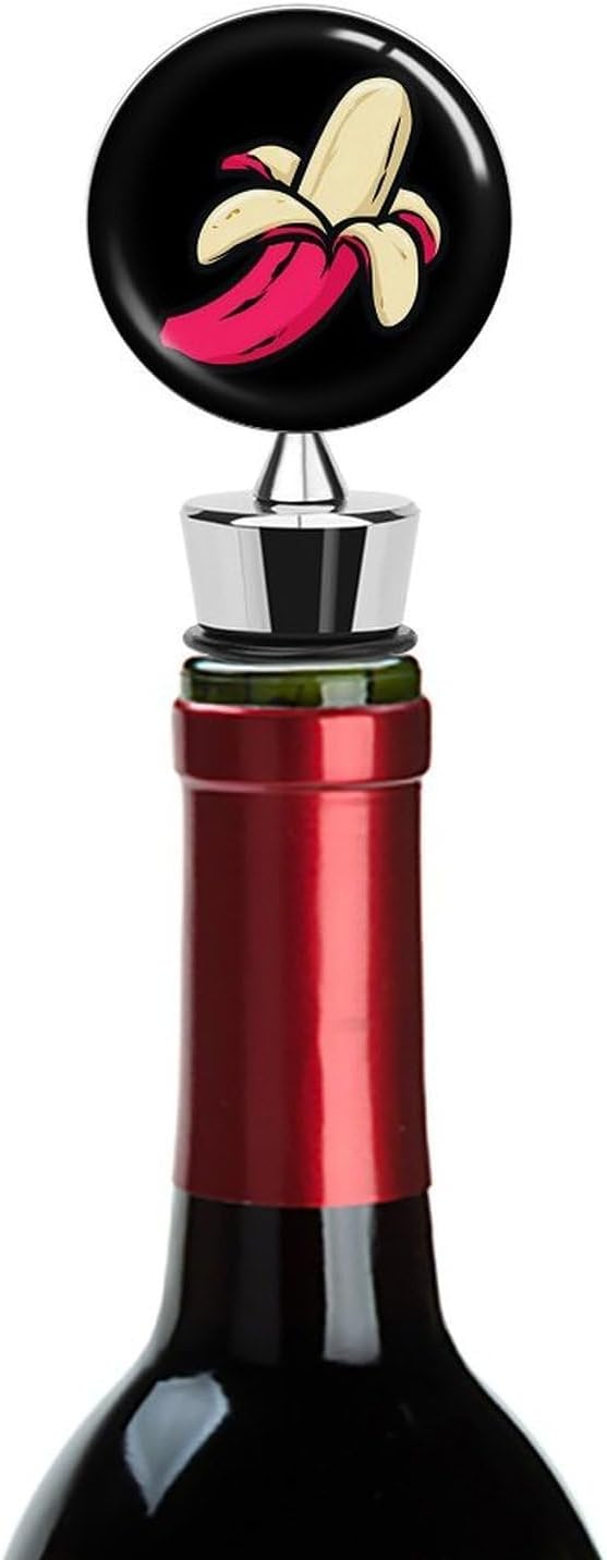 Penis Pinkskin Banana Wine Stopper Reusable Plug