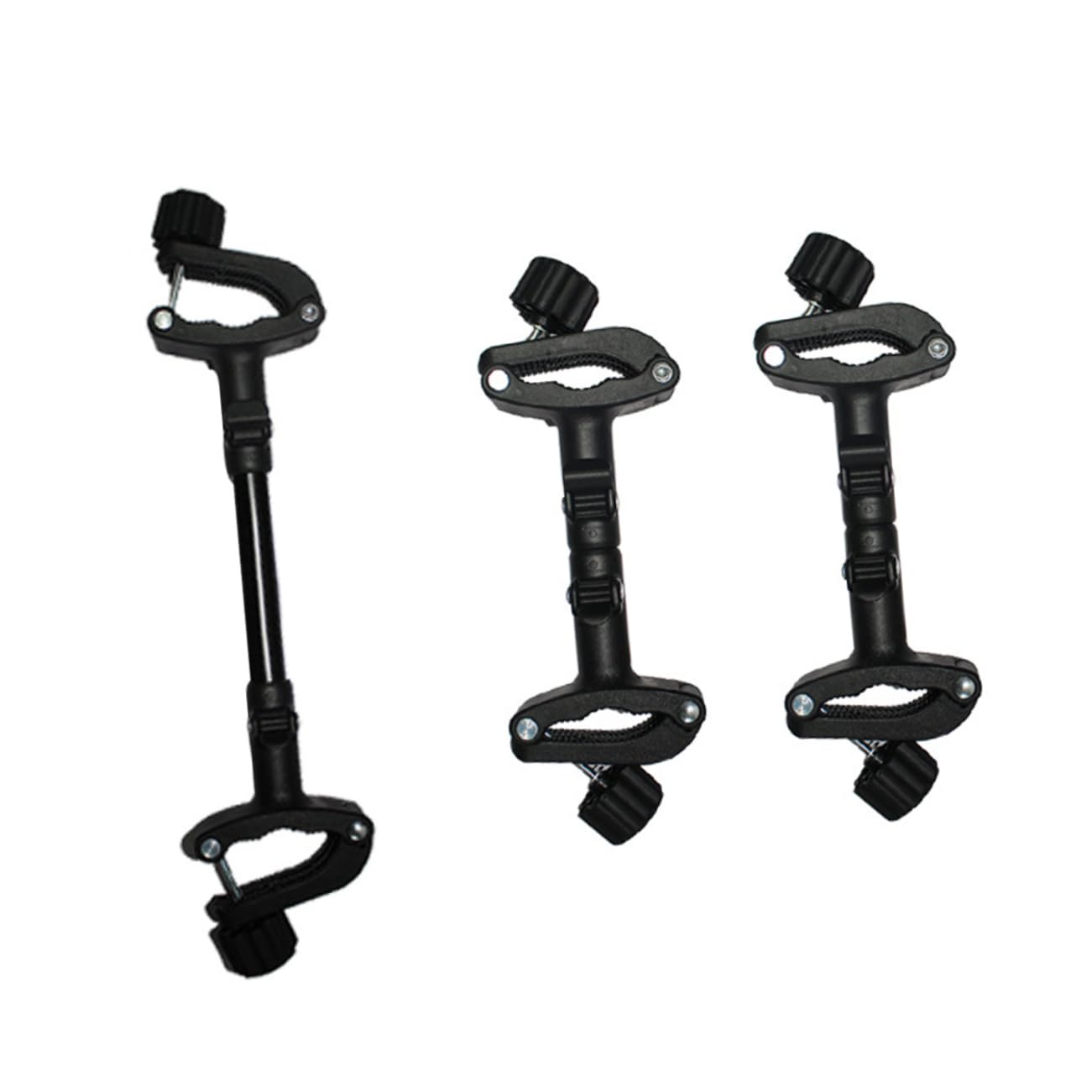 Conector de Cochecito Gemelar Ajustable Ligero de Hierro y Plástico