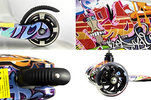 Kenrod Monopattino 3 Ruote per Bambini dai 2 ai 14...