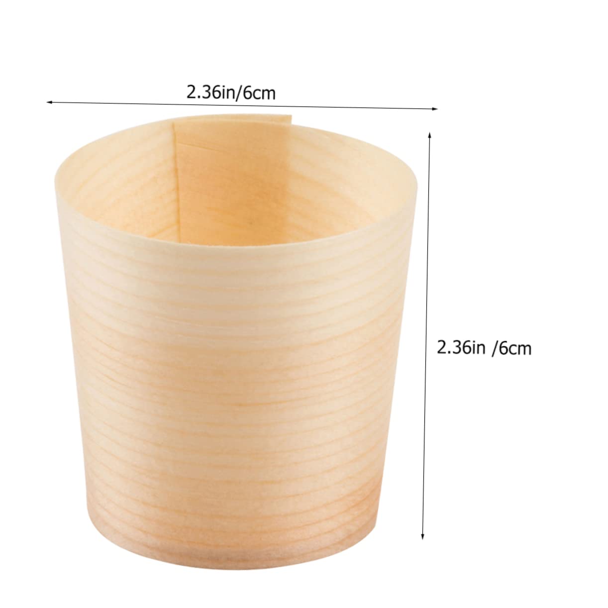 CONGARTENO 30pcs Cup Travel Tea Mug Water Glasses Travel Coffee Mug Cocktail Mug Party Supplies Coffee Mugs Drinking Glasses Wood re-usable