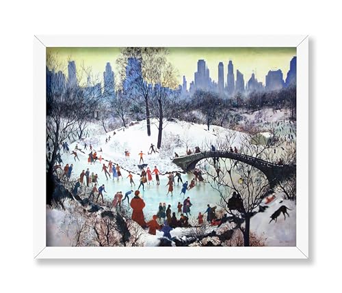 Poster Master New York City Poster - Skating In Central