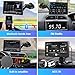 Portable Carplay Screen,Wireless Carplay & Android Auto Touch Screen,Car Stereo with Mirror Link,Bluetooth,GPS Navigation,FM,AUX,Voice Control(Portable 9 inch)