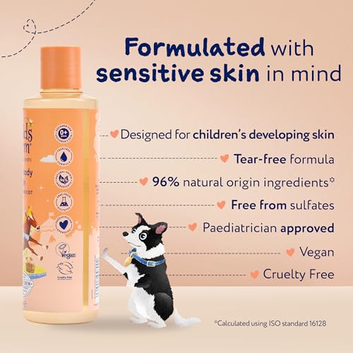 Childs Farm Şeftali ve Kayısı Özlü Çocuk Saç ve Vücut Şampuanı 250 ml