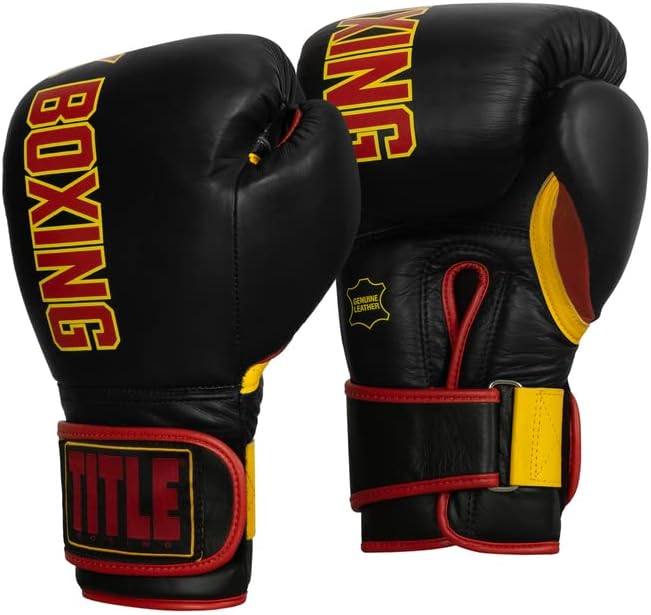 Kronk Boxing Leather Bag Gloves - Boxing Gloves, Punching Bag Gloves, Kickboxing Gloves, Punching Gloves, Heavy Bag Gloves, Boxing Gloves Men, Boxing Gloves Women, Boxing Equipment