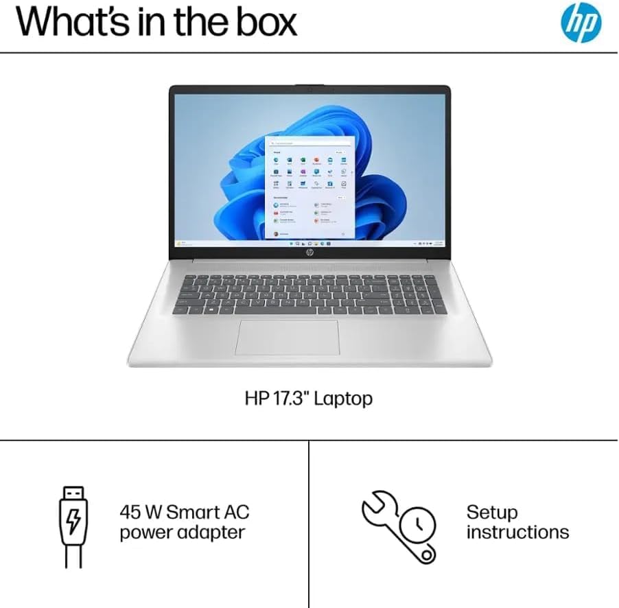 Laptop HP 17.3 pulgadas Ryzen 5 16GB 512GB SSD Windows 11 miniatura 3