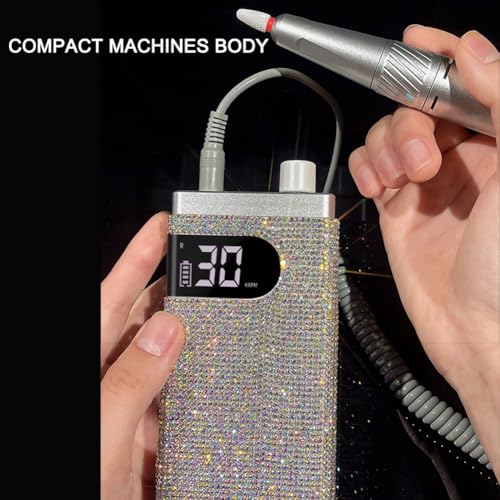 Ponceuse à ongles diamantée portable et haute technologie - 7