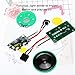 fosa 30 Seconds DIY Greeting Card Voice Module, Sound Record Chip with Light Sensor Trigger for Christmas Cards Boxes Crafts Toys (Play it once)