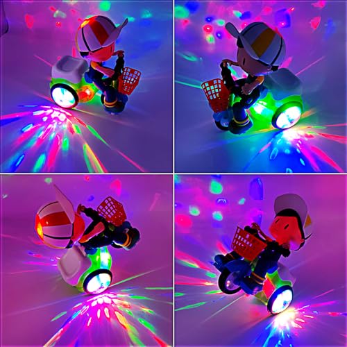 image for Tipmant Baby Toddler Electric Tricycle Toy Cartoon Motorcycle Vehicle 