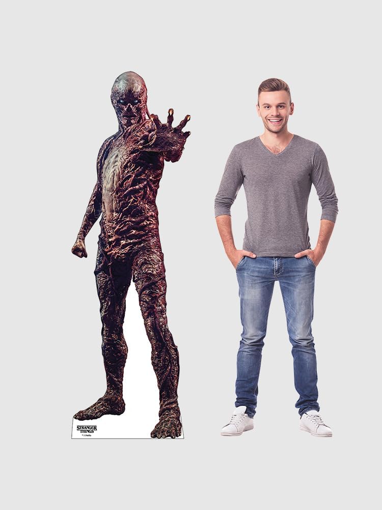 Stranger Things Vecna Standee - Life Size Cardboard Cutout, Official Netflix Monster Display for Parties, Halloween, Events, and Collectible Décor