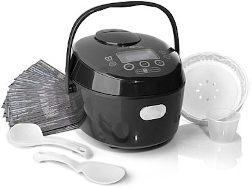 Simply Ming Single Touch Sauté to Simmer Multicooker,Convection-Black
