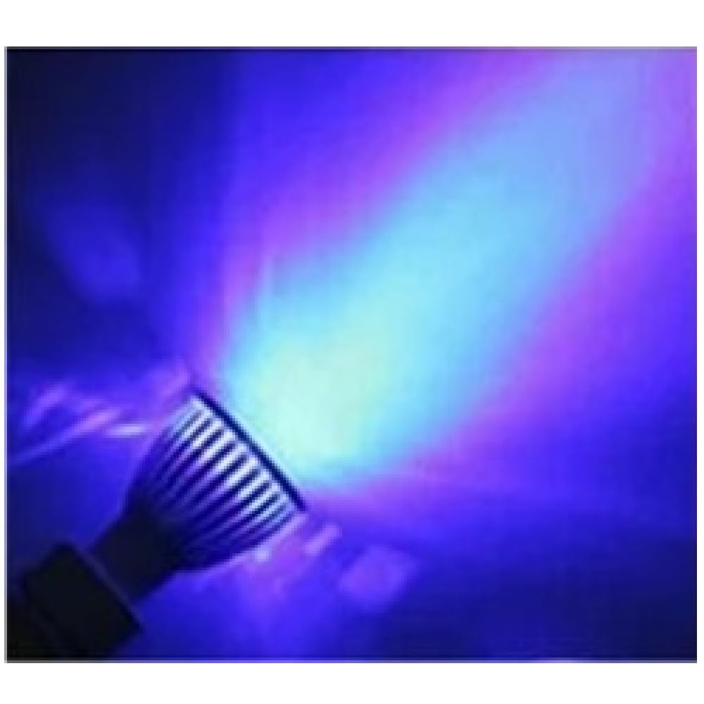 KJXP, Confezione da 10, Lampadina Faretto LED COB AC85-265V 5W GU5.3/GU10/E27/E14/B22 Lampade a Luce Rossa/Verde/Blu/Giallo(Blu,GU10)