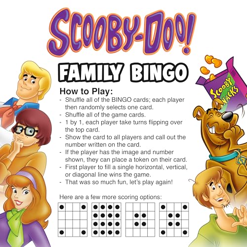 Juego de Mesa Scooby-Doo Family Bingo para 8+ años miniatura 3