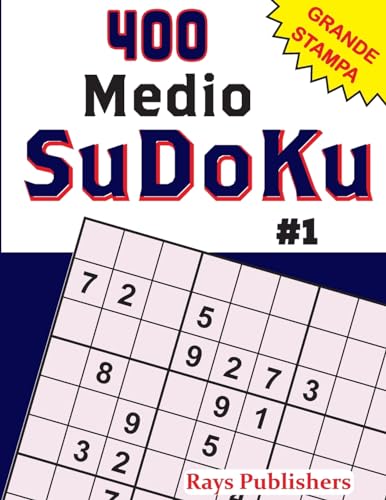 400 Medio-SuDoKu #1 (Italian Edition)
