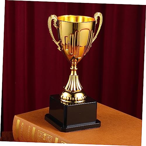 ABOOFAN Mini Troféu De Com Base Quadrada Preta 1 Pçs Presente De Futebol Troféu De Basquete Troféu D