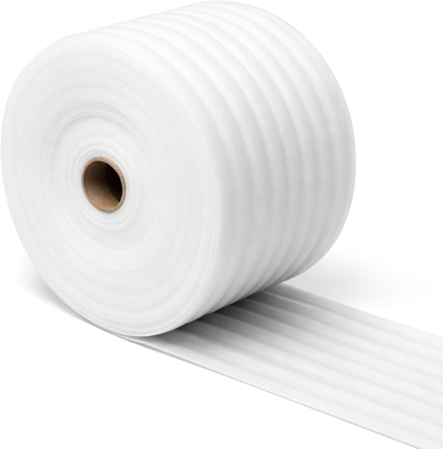 Pangda 1/4" Thick EPE Foam Roll 24" x 85' Packaging Foam Roll Protective Cushion Material for Fragile Items Moving, Storage, Packing and Shipping, Non-abrasive Moisture Repellent
