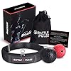 BattlePulse Reflex Ball – Soft Multilayer Premium Headband Boxing Ball – 360-Degree Buckle – 2 Difficulty Level Punching Ball – Reflex Speed Ball – Hand Eye Coordination Training Headset