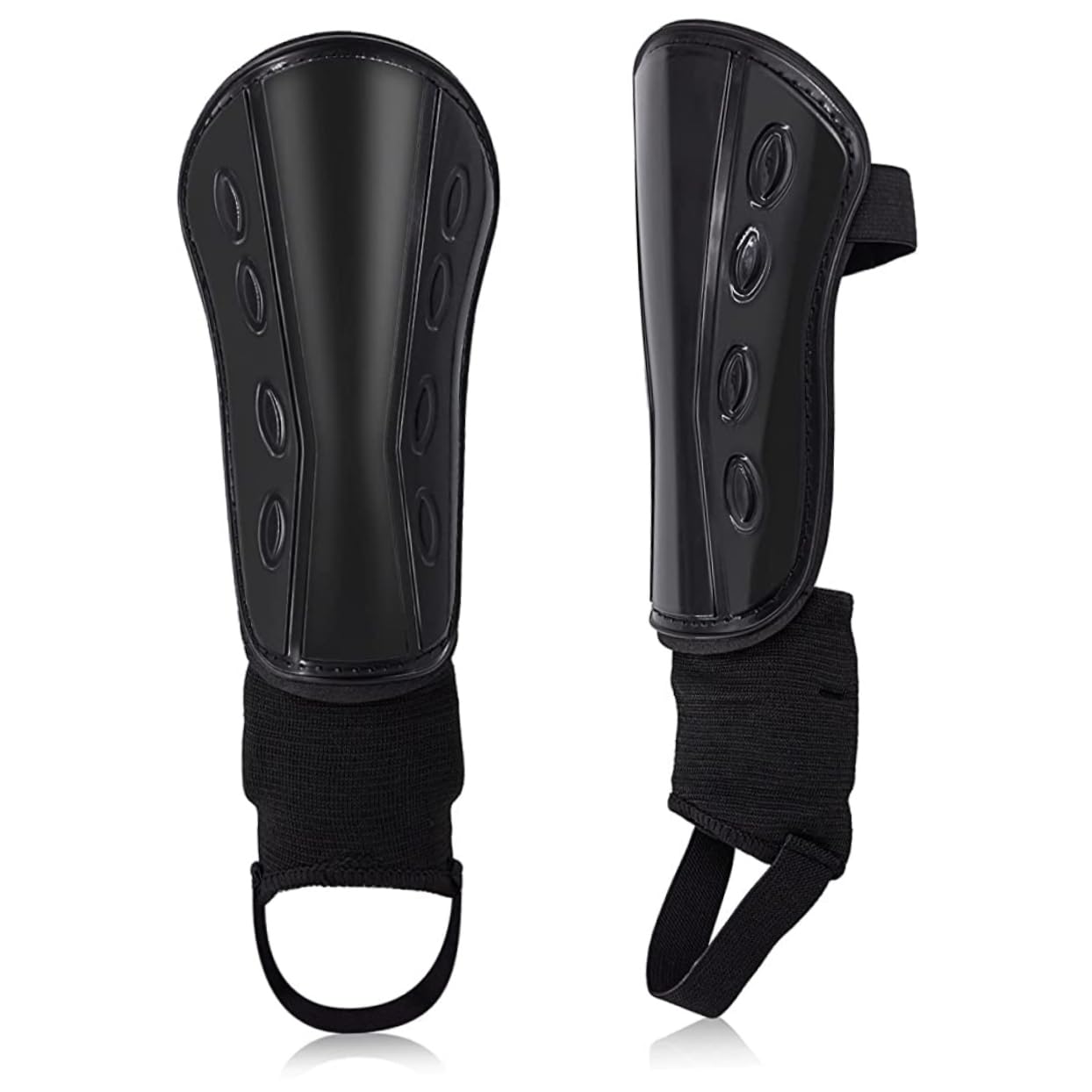 ifundom 1Pair Ergonomic Shin Guards with Ankle Sleeves for Teenagers Comfortable Soccer Protectors for Youth Football Matches Practical Non Slip Design for Enhanced Support