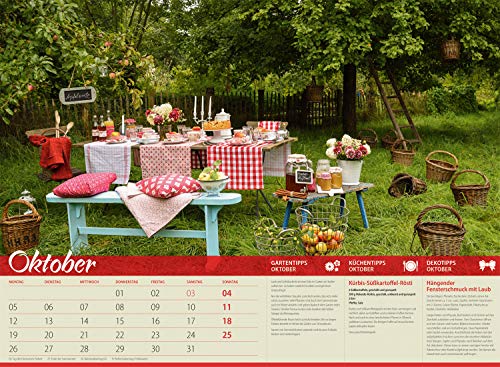 Landliebe 2020, Wandkalender im Querformat (45x33