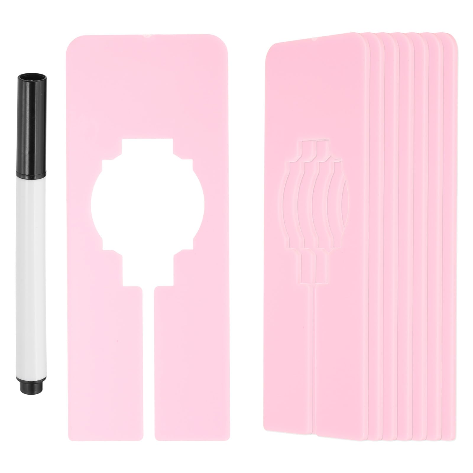 PATIKIL – 8 Séparateurs De Cintre Pour Placard – Avec Stylo Marqueur – Organisez Vos Vêtements Par Taille Ou Catégorie - 2