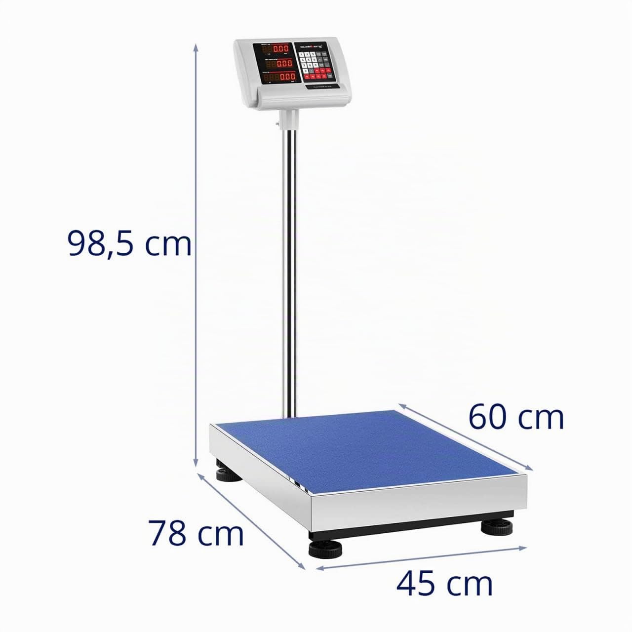 Steinberg Systems SBS-PF-300/50B Balance numérique industrielle 300 kg/50 g 3 emplacements de mémoire