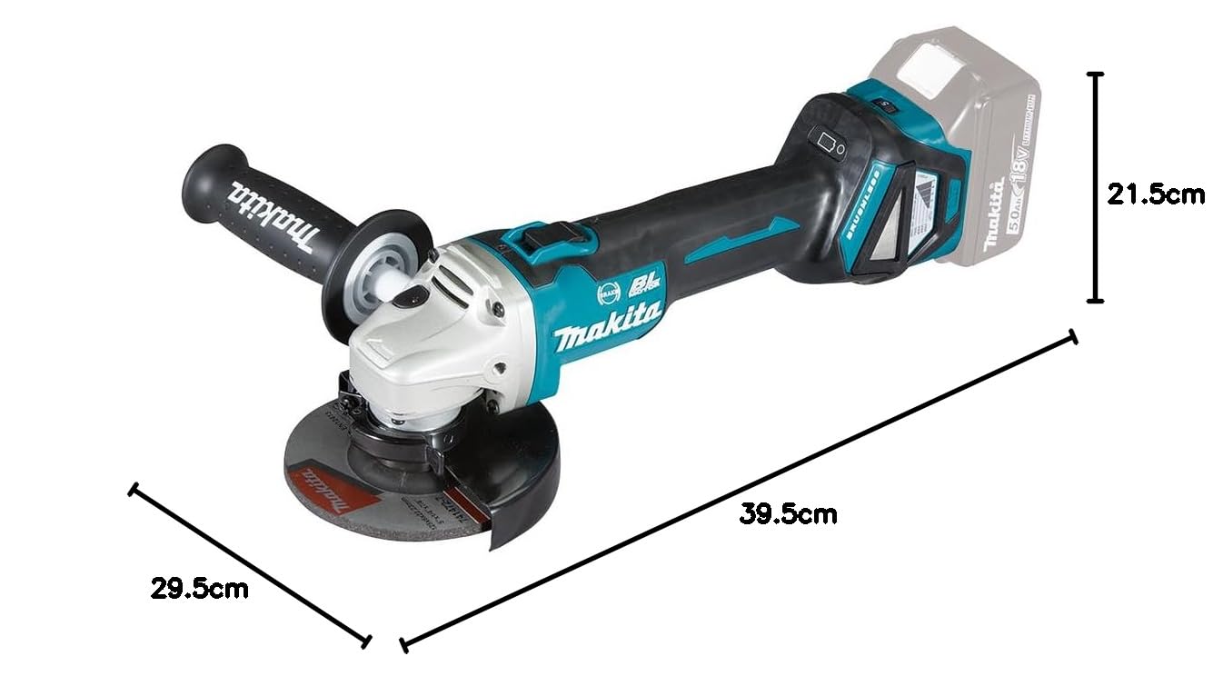 Makita SMERIGLIATRICE 125MM 18V FREN VARIA