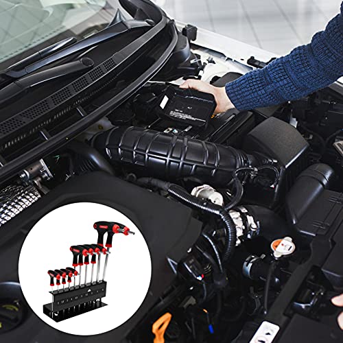 Angoily 10Pcs Chave Hex Wrench T- Tipo Allen Wrench Hexagon Cabeça Reparando Ferramentas para a Casa