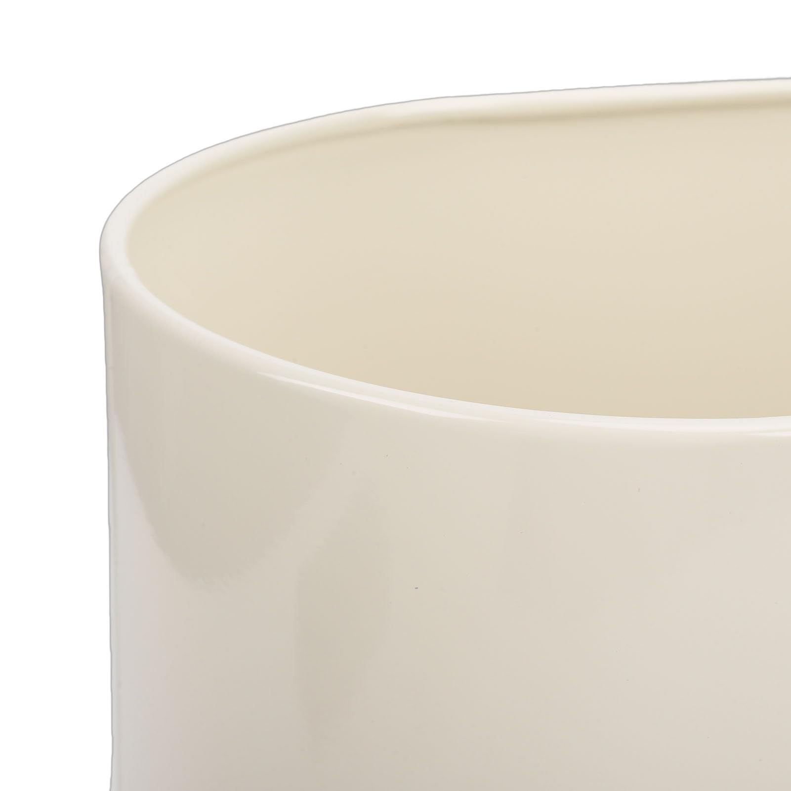 Buachois Brotkasten Dosen Set, 4-teilig Eisen Küche Kaffee Tee Zucker Behälter aus Eisen für Arbeitsplatte Aufbewahrung (Cream)