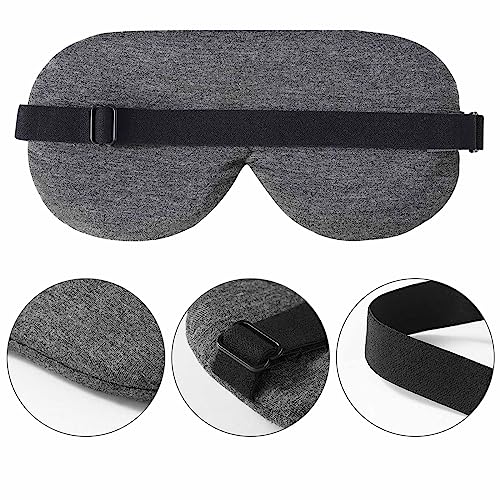 Alaska Bear AB-EM001-49 3 Pack Sleep Eye Masks Organic Cotton Cool Bamboo thumb #2