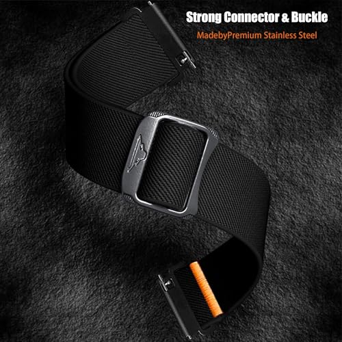 Correa Nylon Elástica 22mm para Smartwatch IDW28 miniatura 5