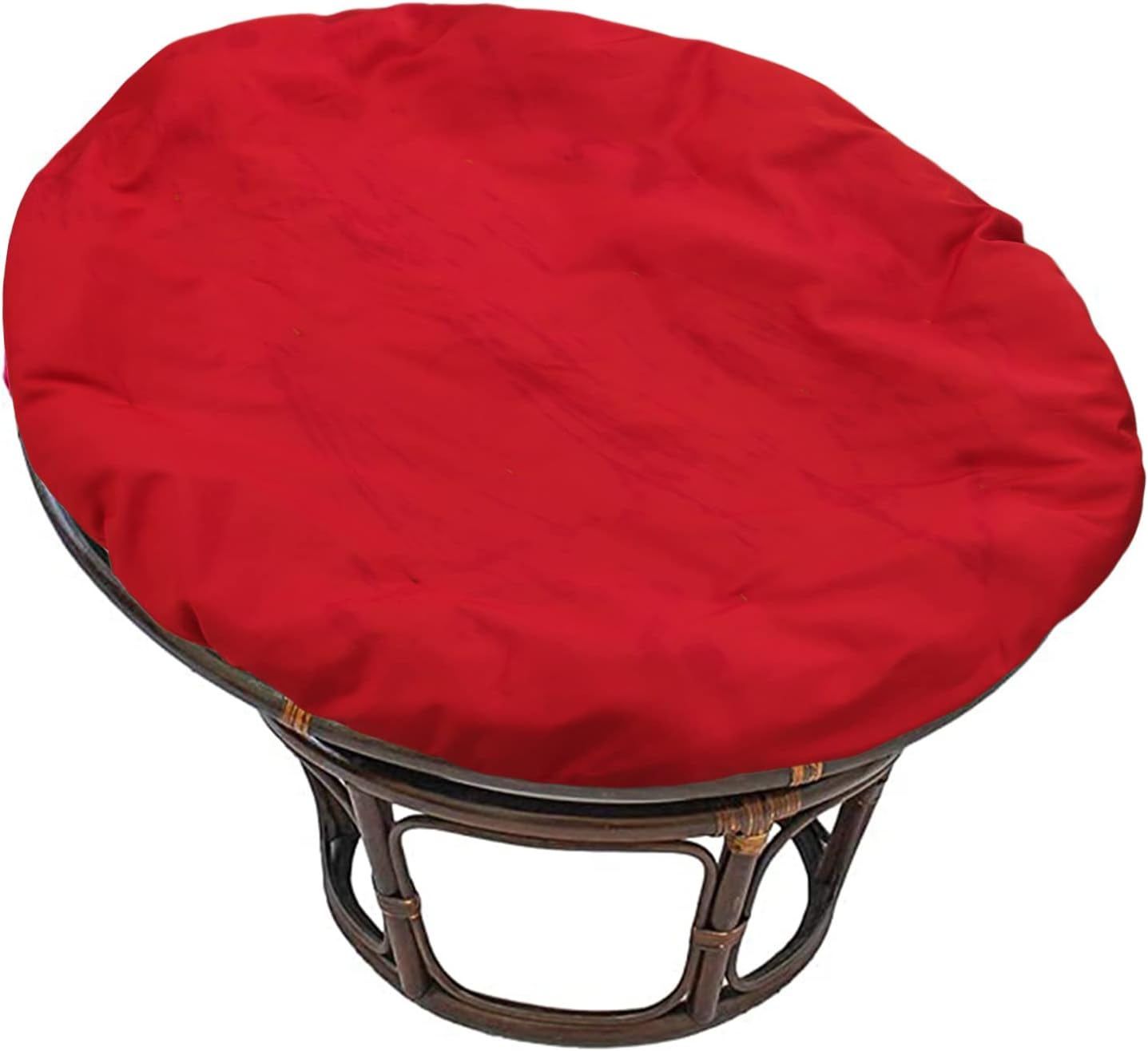 Papasan Cushion Cover, Papasan Slipcover, Papasan Chair Cushion Covers Only, Outdoor Indoor Cushion Waterproof Slipcover for Papasan Wicker Egg Chair,Waterproof h,63 * 63in